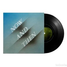 Discos de vinilo: THE BEATLES NOW AND THEN / LOVE ME DO 2023 BLACK SINGLE 45 7” VINYL LIMITED NEGRO
