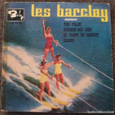 Discos de vinilo: LES BARCLAY (CHRISTIANE LEGRAND) - EP SPAIN 1960 - TOM PILLIBI (VERS EUROVISION) - BARCLAY 28230