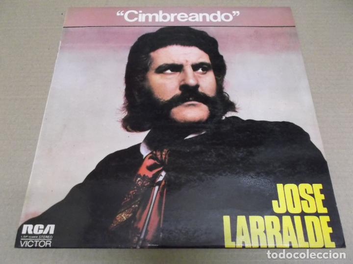 Discos de vinilo: JOSE LARRALDE (LP) CIMBREANDO A&Ntilde;O &ndash; 1972 - Foto 1
