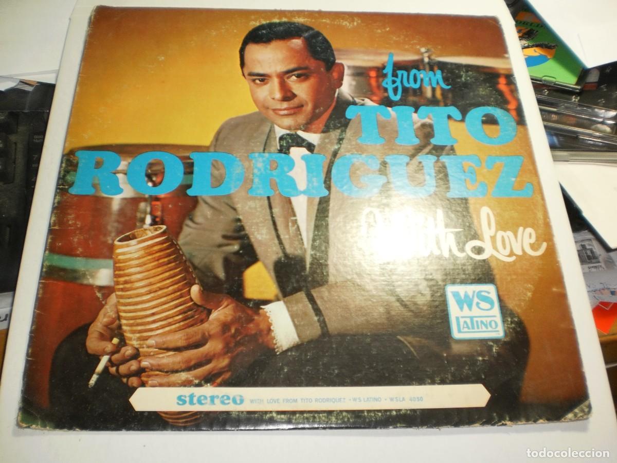 Disques de vinyle: lp from tito rodr&iacute;quez. with love. ws latino 1975 USA nunca en TC (buen estado)