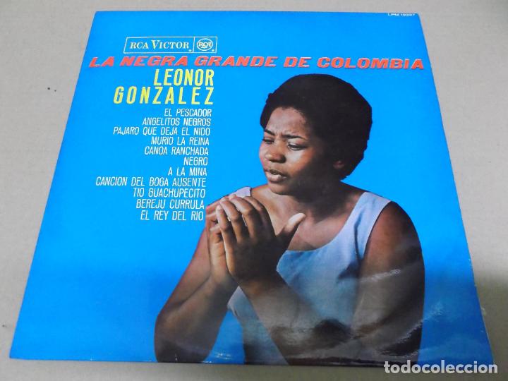 Discos de vinilo: LEONOR GONZALEZ (LP) LA NEGRA GRANDE DE COLOMBIA A&Ntilde;O &ndash; 1966