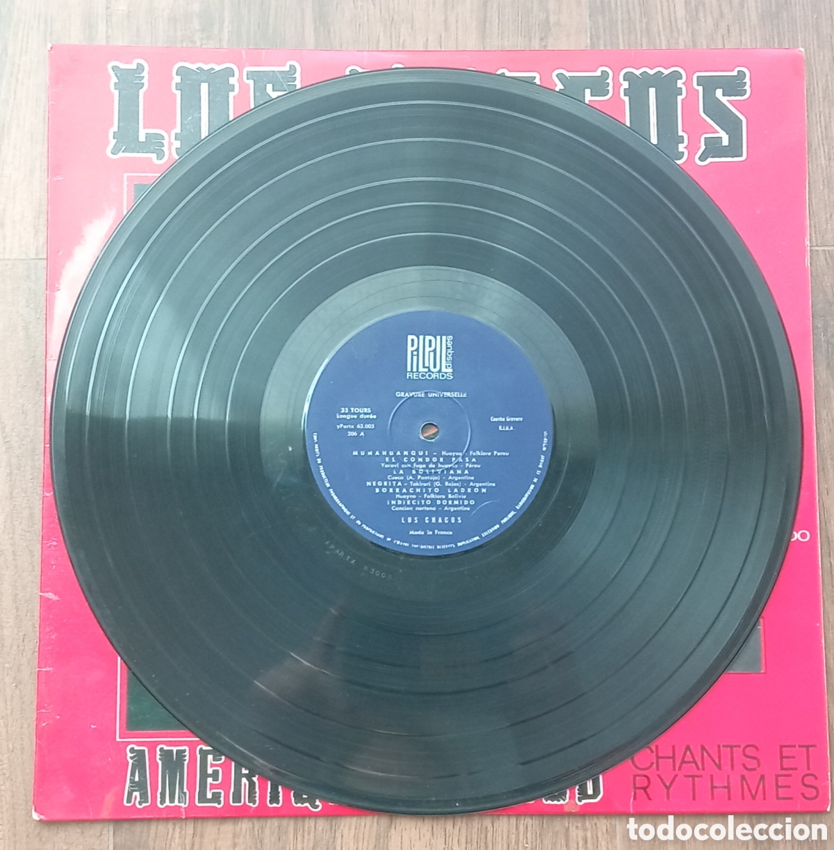 Discos de vinilo: Los Chacos. Amerique du sud - Foto 3