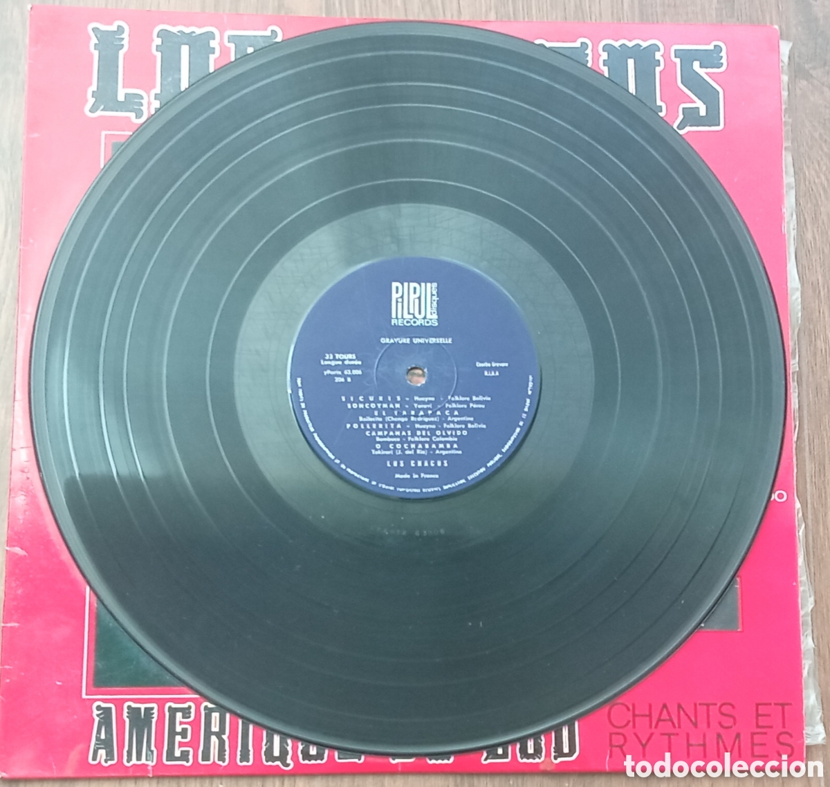 Discos de vinilo: Los Chacos. Amerique du sud - Foto 5