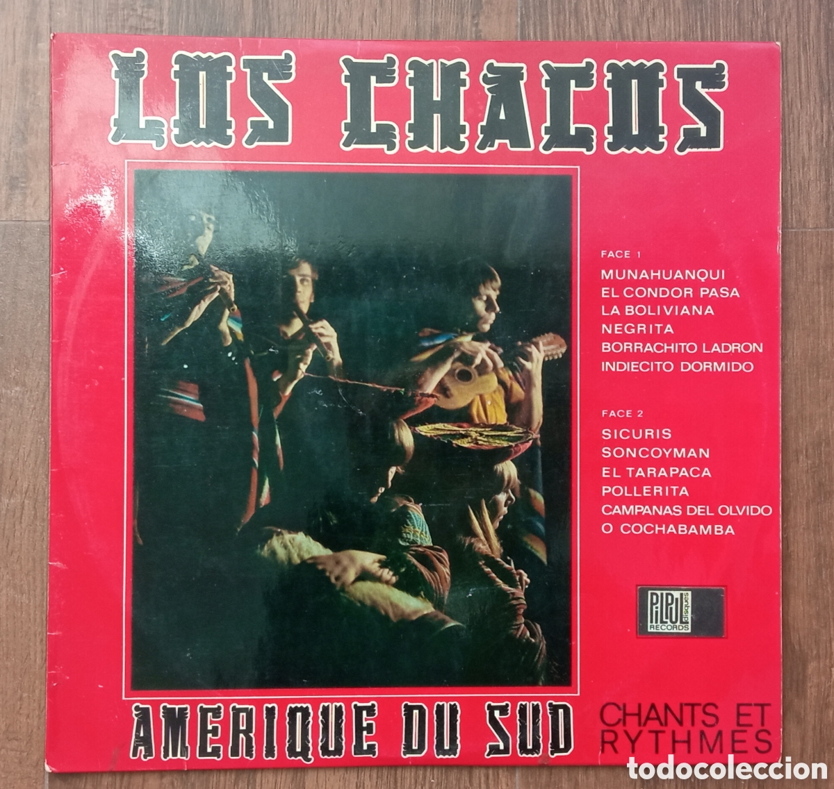 Discos de vinilo: Los Chacos. Amerique du sud - Foto 1