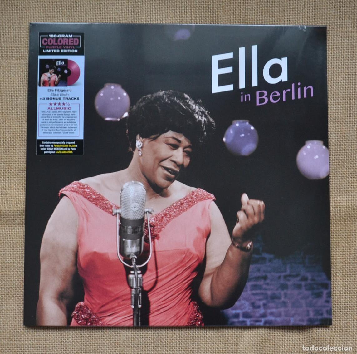 Discos de vinilo: ELLA in BERLIN Ella Fitzgerald VINILO LP JAZZ EDICI&Oacute;N LIMITADA