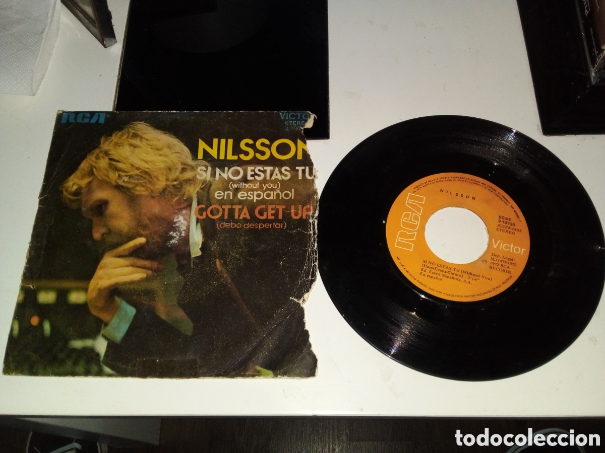 Discos de vinilo: NILSSON -SI NO ESTAS TU - SINGLE - SPAIN - RCA - L - - Foto 1