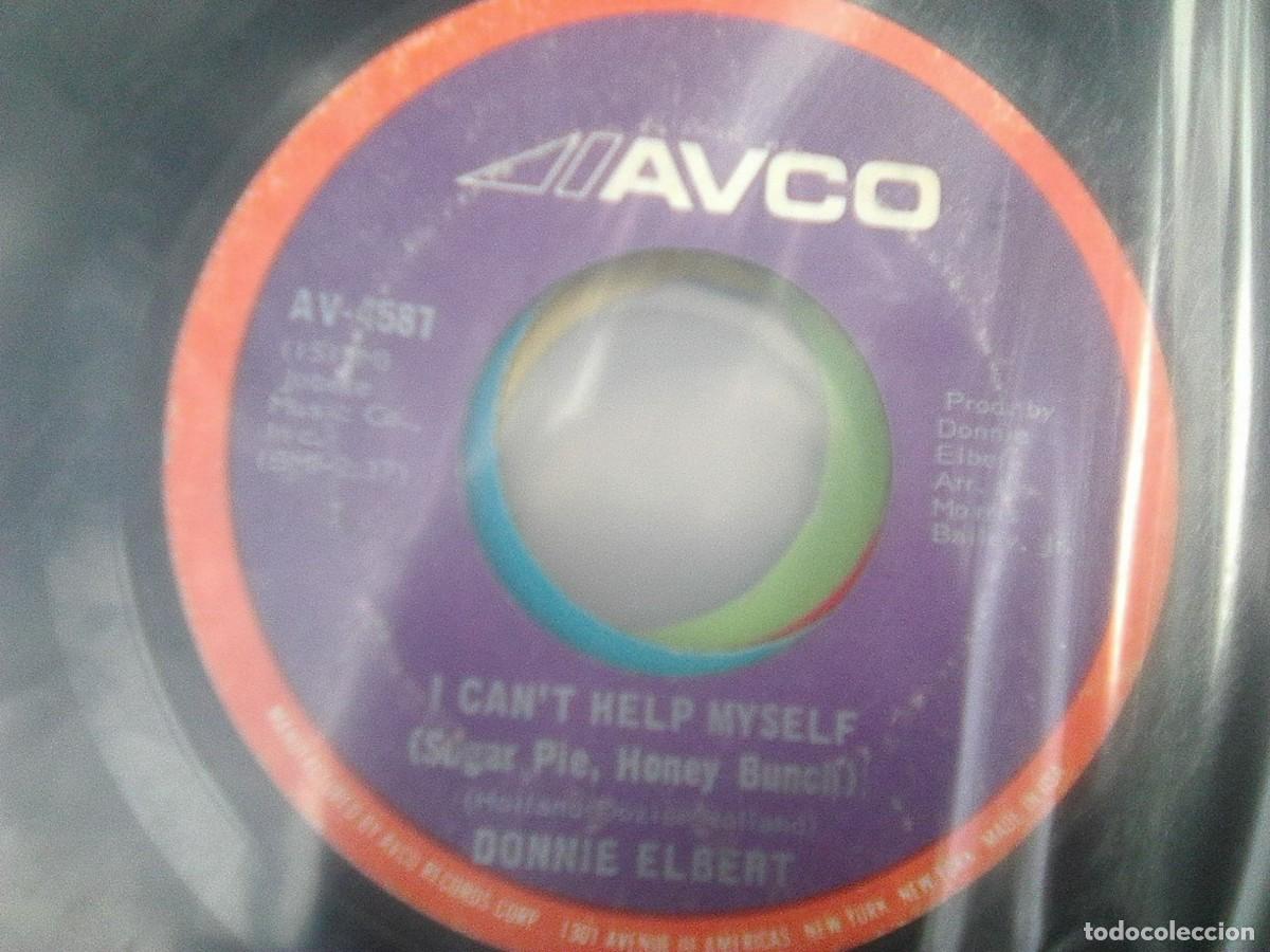 Discos de vinilo: Donnie Elbert - ICan&acute;t Help Myself (Avco, 1972) - Foto 1