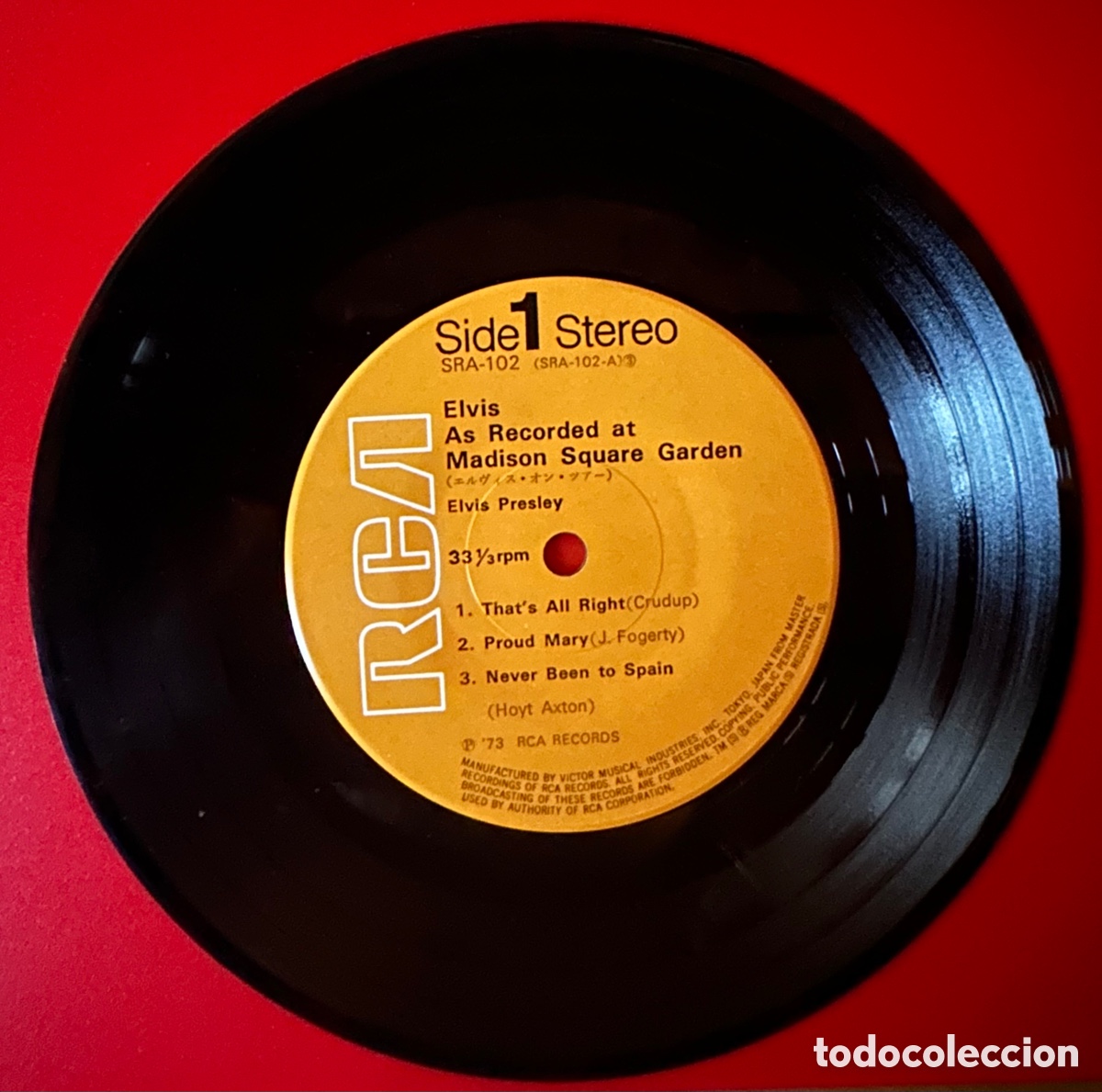Discos de vinilo: Elvis Presley. Jap&oacute;n. - Foto 4