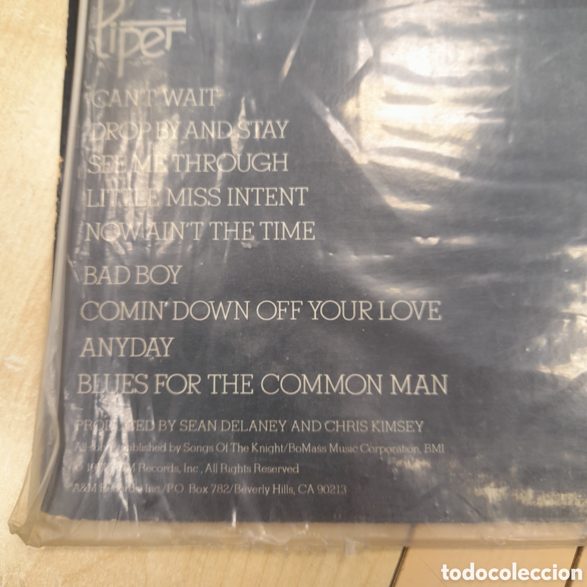Discos de vinilo: Piper . Cant wait - Foto 3