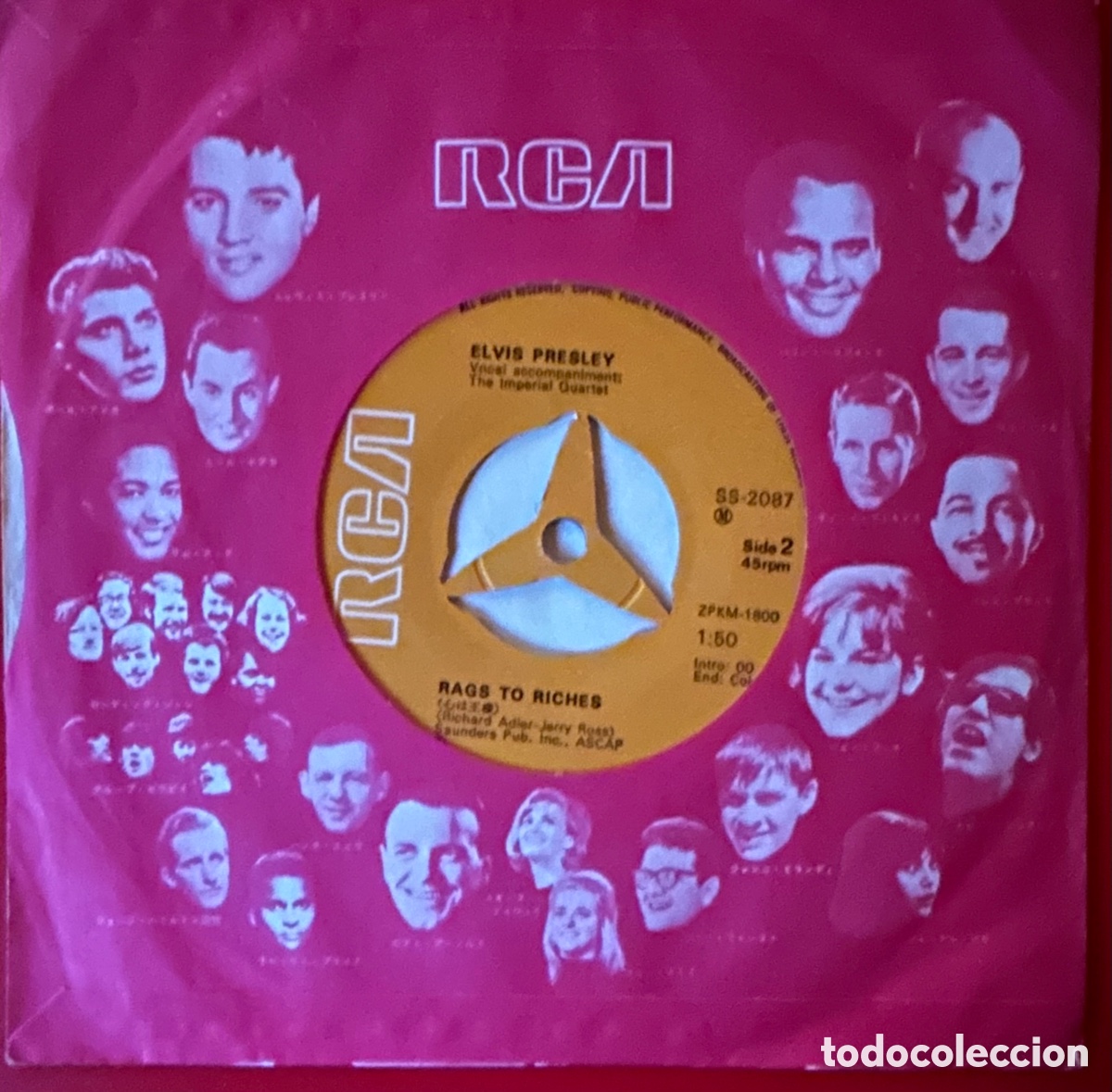 Discos de vinilo: Elvis Presley. Jap&oacute;n - Foto 4