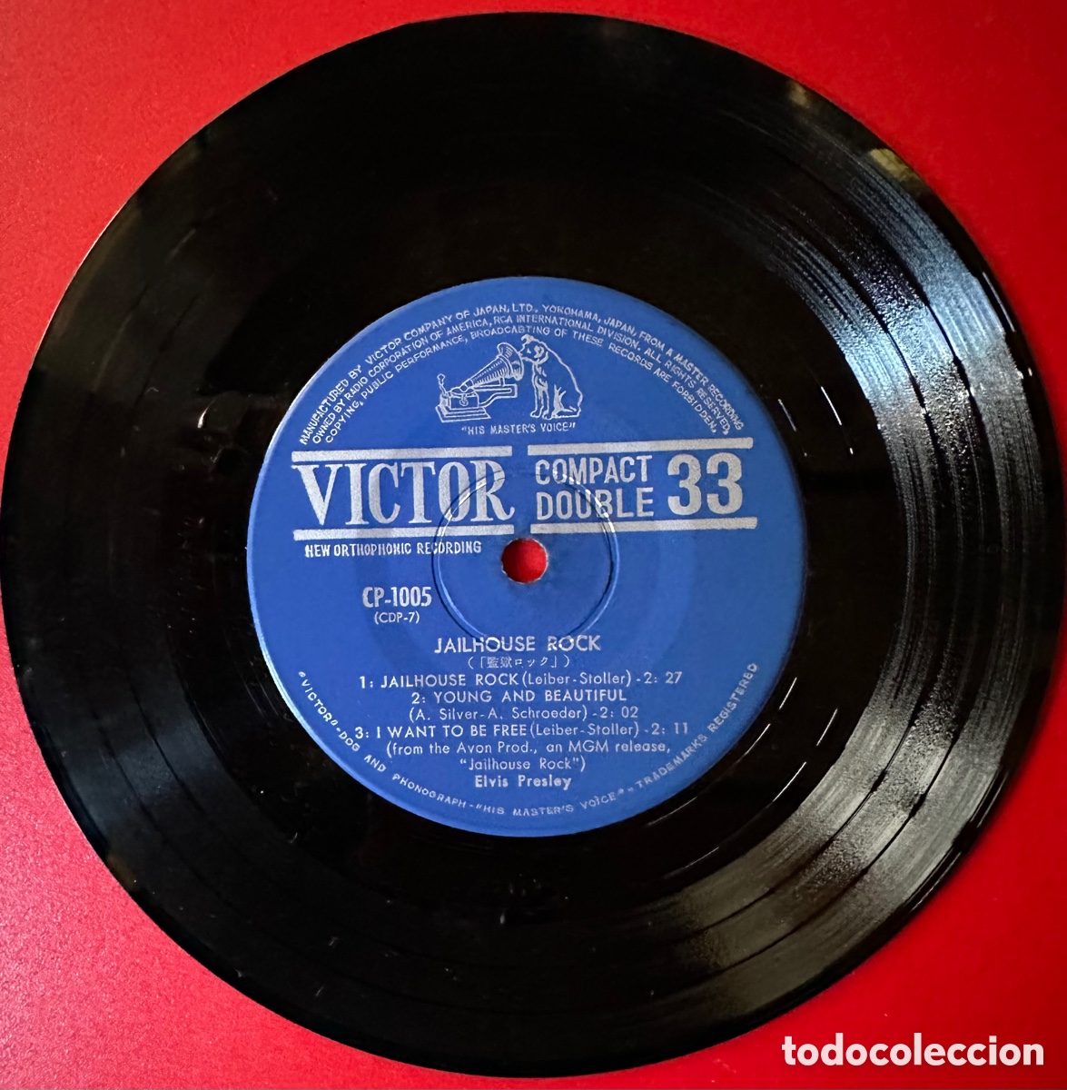 Discos de vinilo: Elvia Presley. Jap&oacute;n. - Foto 4