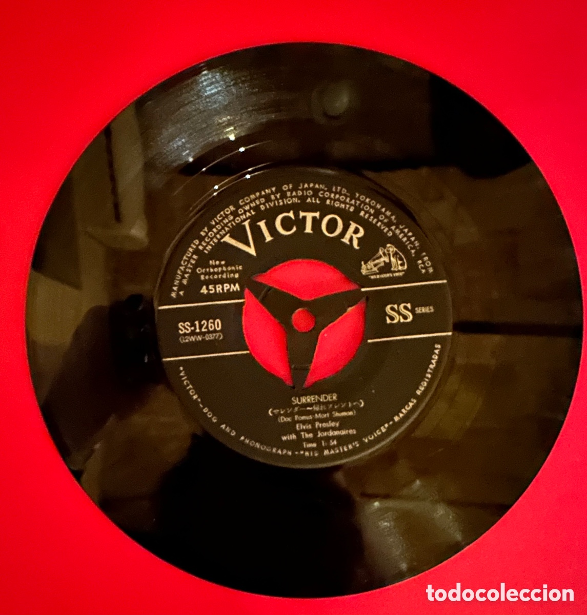Discos de vinilo: Elvia Presley. Jap&oacute;n, 1961 - Foto 4