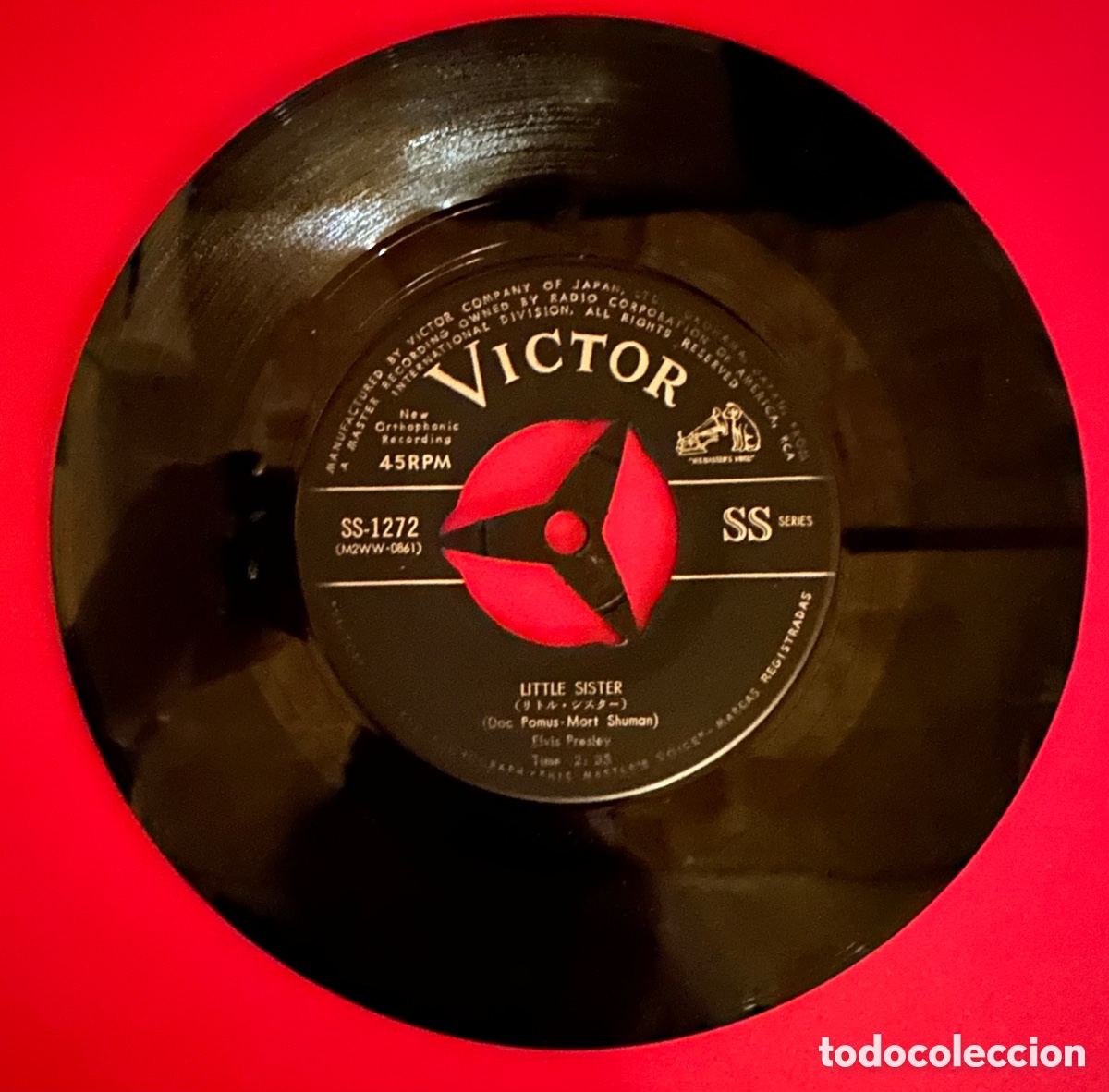 Discos de vinilo: Elvis Presley. Jap&oacute;n, 1961 - Foto 4