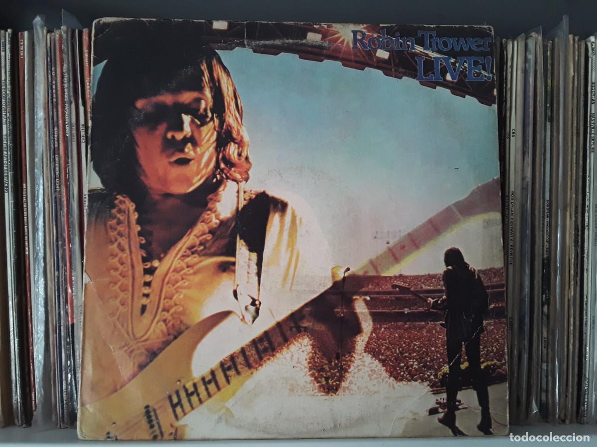 Discos de vinilo: Robin Trower &lrm;&ndash; Robin Trower Live! - lp usa - Foto 1