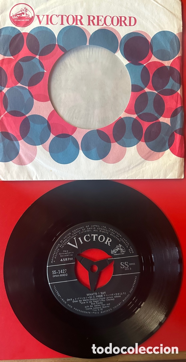 Discos de vinilo: Elvis Presley. Jap&oacute;n, 1964 - Foto 4