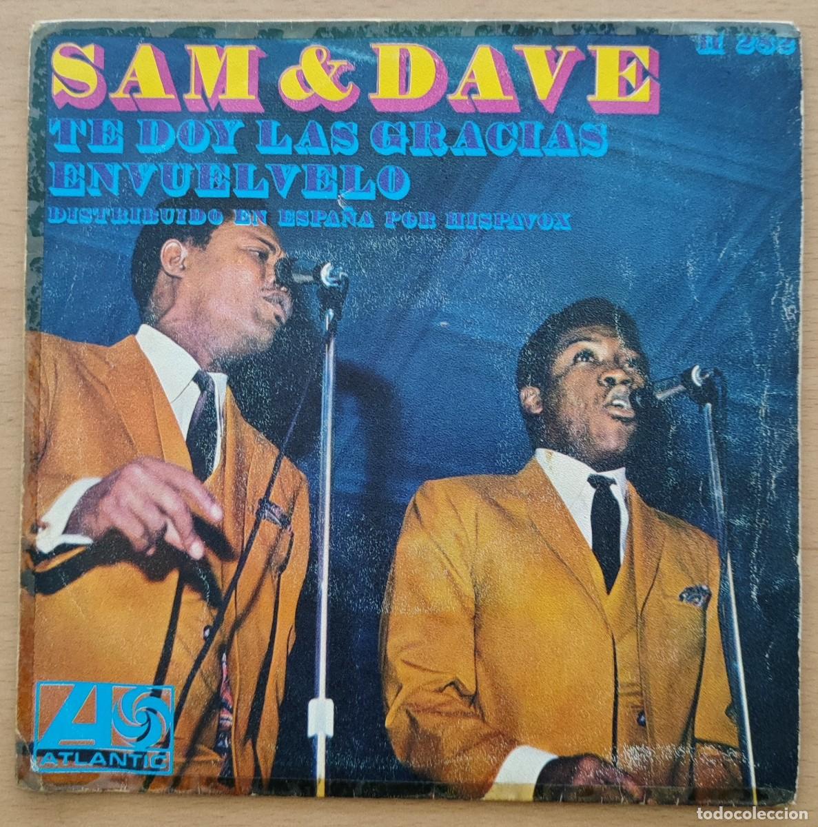 Discos de vinilo: SAM & DAVE - TE DOY LAS GRACIAS - Foto 1