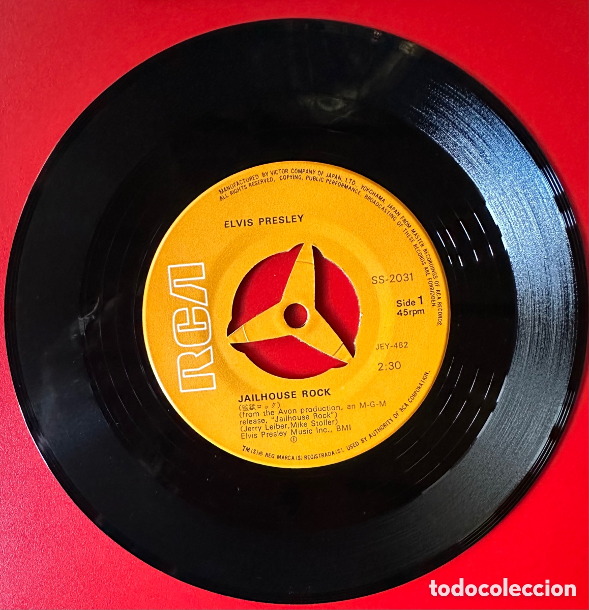 Discos de vinilo: Elvis Presley. Jap&oacute;n. - Foto 3