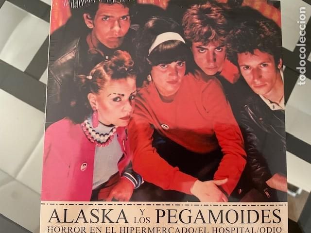 Discos de vinilo: ALASKA Y LOS PEGAMOIDES - SINGLE &rdquo;HORROR EN EL HIPERMERCADO&rdquo; - Foto 1