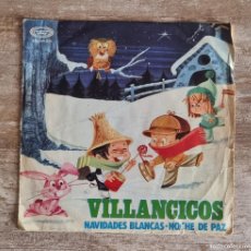 Discos de vinilo: VILLANCICOS, ESCOLANIA DEL COLEGIO DE SAN ANTONIO DE MADRID SINGLE ROJO 1968