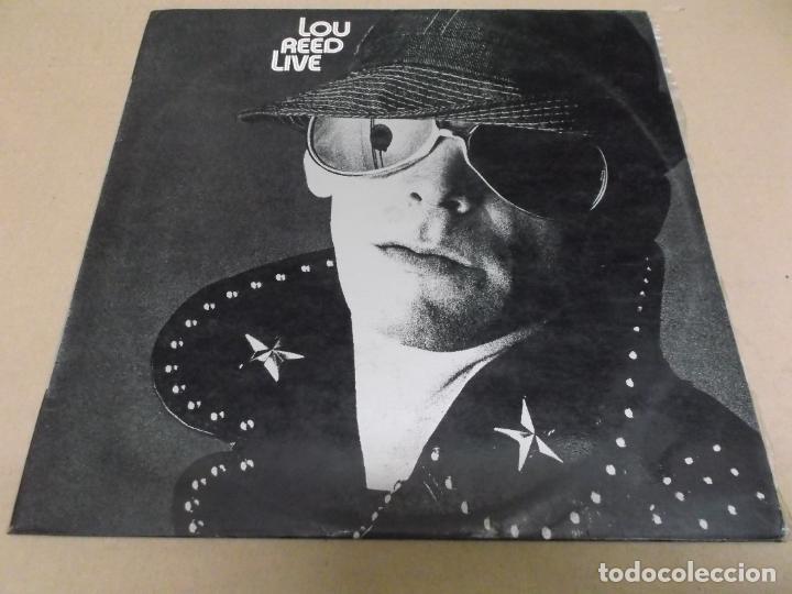 Discos de vinilo: LOU REED (LP) LIVE A&Ntilde;O &ndash; 1975 - Foto 1