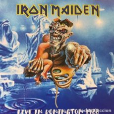 Discos de vinilo: IRON MAIDEN LIVE AT DONINGTON LP 1988 METALLICA SAXON DIO MEGADETH BARRICADA DORO SLAYER