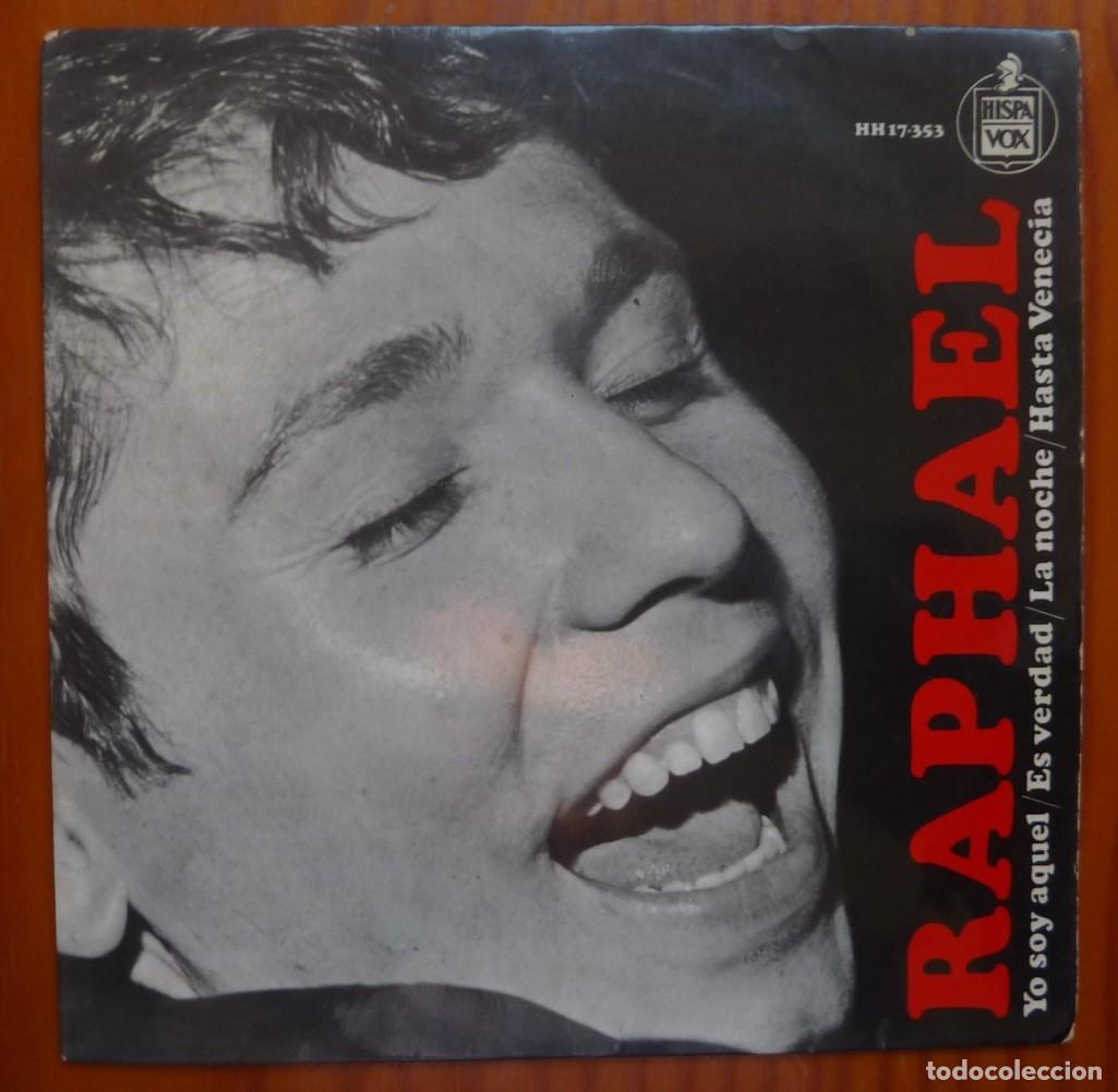 Discos de vinilo: RAPHAEL / YO SOY AQUEL+3 / 1966 / EP - Foto 1