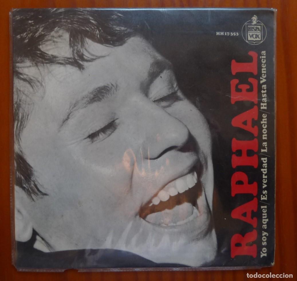 Discos de vinilo: RAPHAEL / YO SOY AQUEL+3 / 1966 / EP - Foto 1