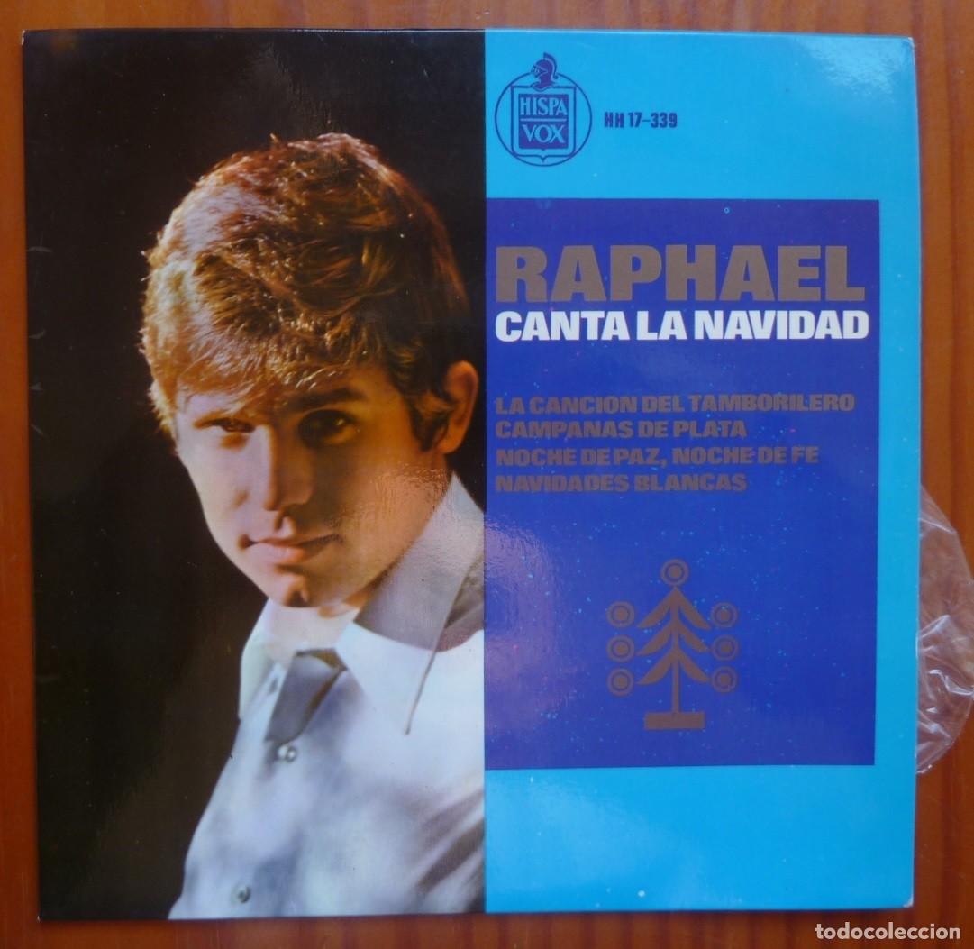 Discos de vinilo: RAPHAEL / LA CANCI&Oacute;N DEL TAMBORILERO+3 / 1965 / EP - Foto 1