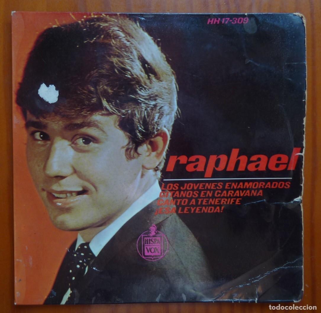 Discos de vinilo: RAPHAEL / LOS JOVENES ENAMORADOS+3 / 1965 / EP - Foto 1
