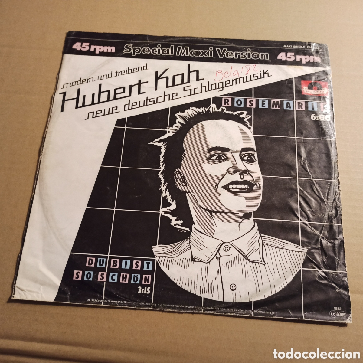 Discos de vinilo: Hubert Kah - Rosemarie (Special Maxi Version) (12&rdquo;, Maxi) - Foto 2
