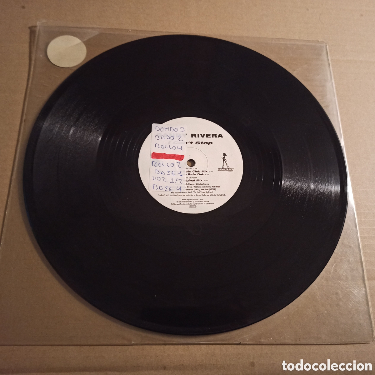 Discos de vinilo: Sandy Rivera - I Cant Stop (12&rdquo;) - Foto 2