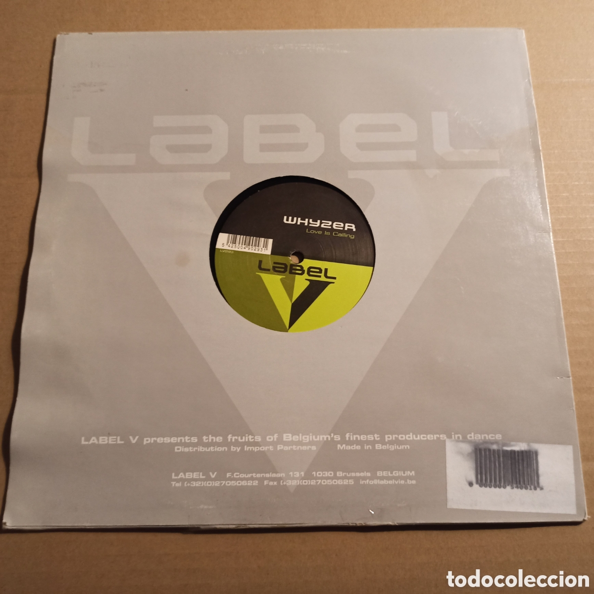 Discos de vinilo: Whyzer - Love Is Calling (12&rdquo;) - Foto 2
