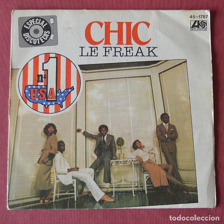 Discos de vinilo: CHIC - LE FREAK - Foto 1