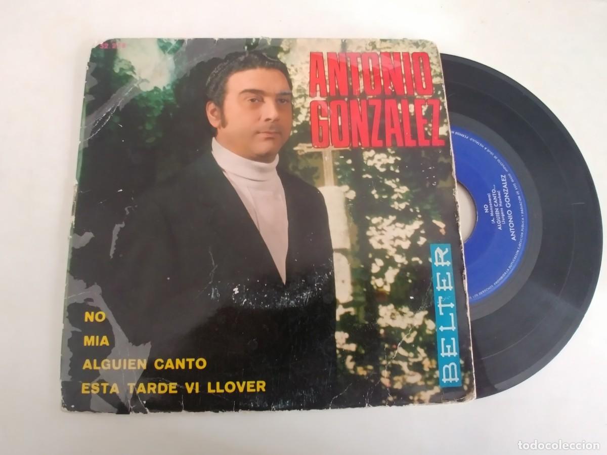 Discos de vinilo: ANTONIO GONZALEZ-EP NO +3-PORTADA REGULAR - Foto 1