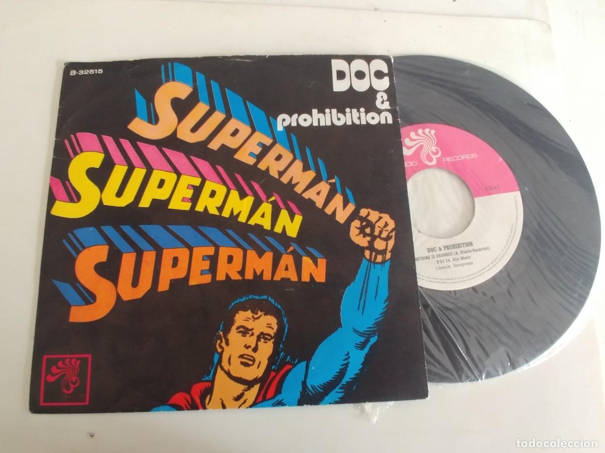 Discos de vinilo: DOC & PROHIBITION-SINGLE SUPERMAN - Foto 1