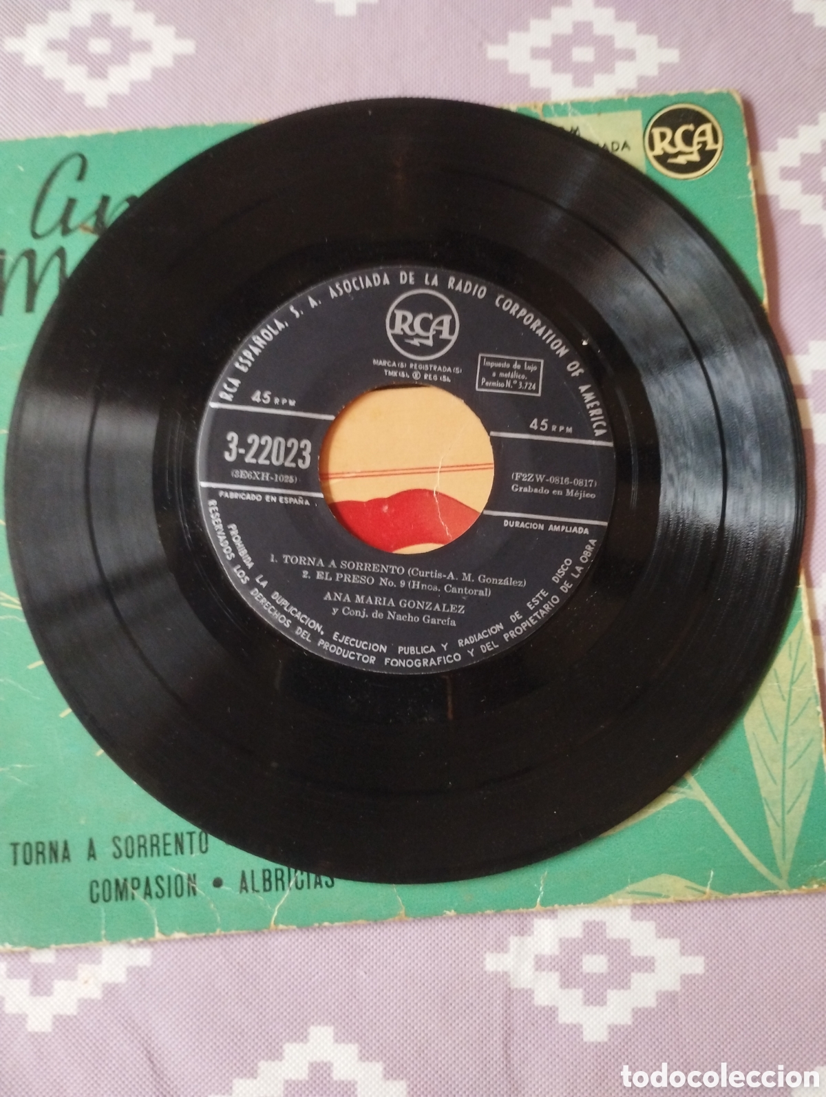 Discos de vinilo: Ana Mar&iacute;a Gonz&aacute;lez - Foto 3