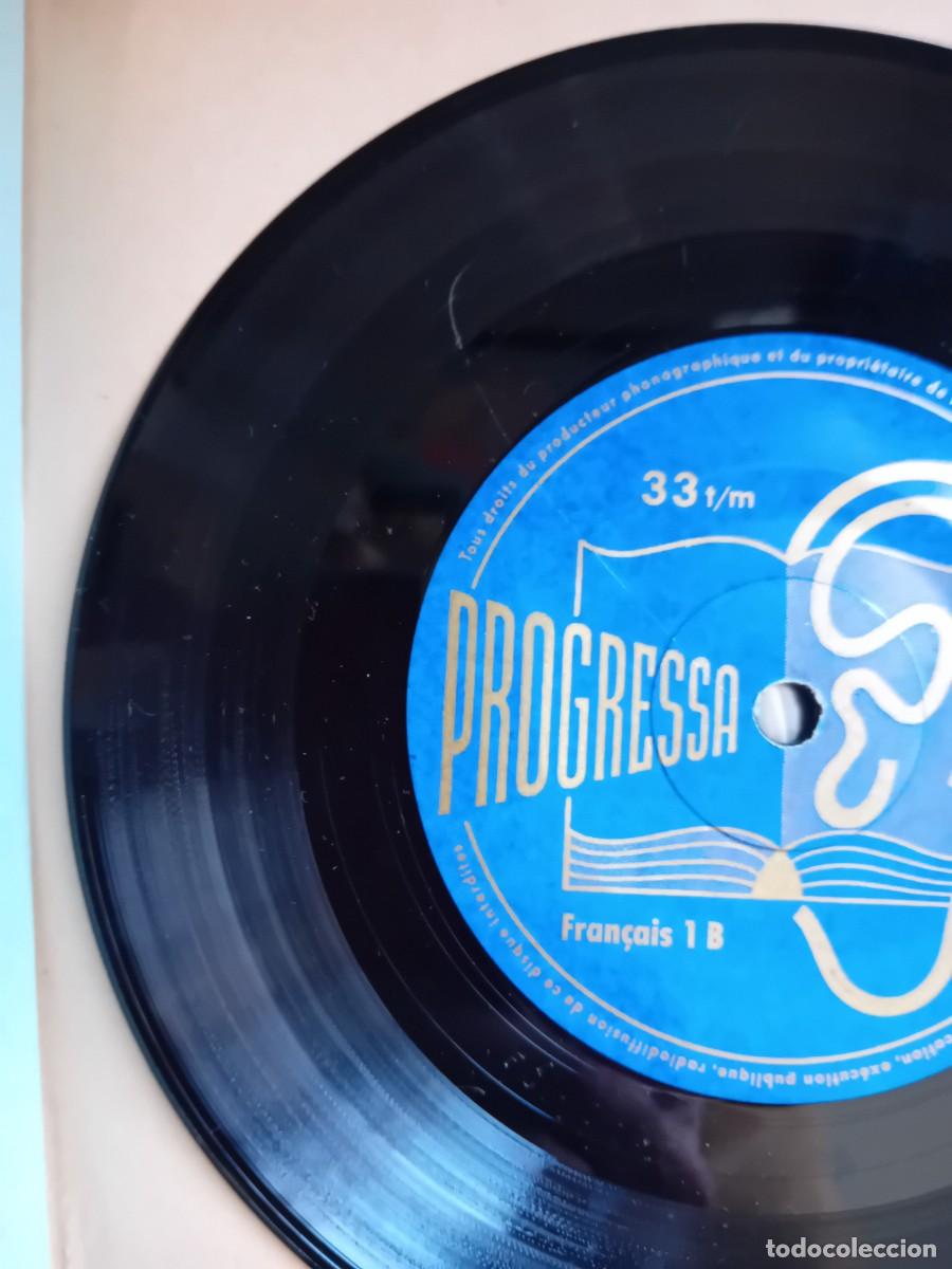 Discos de vinilo: Curso Franc&eacute;s Progressa 1964 con 12 singles - Foto 4