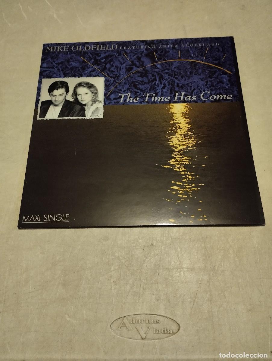 Discos de vinilo: Mike Oldfield Maxi The Time Has Come Esp.1987 - Foto 1