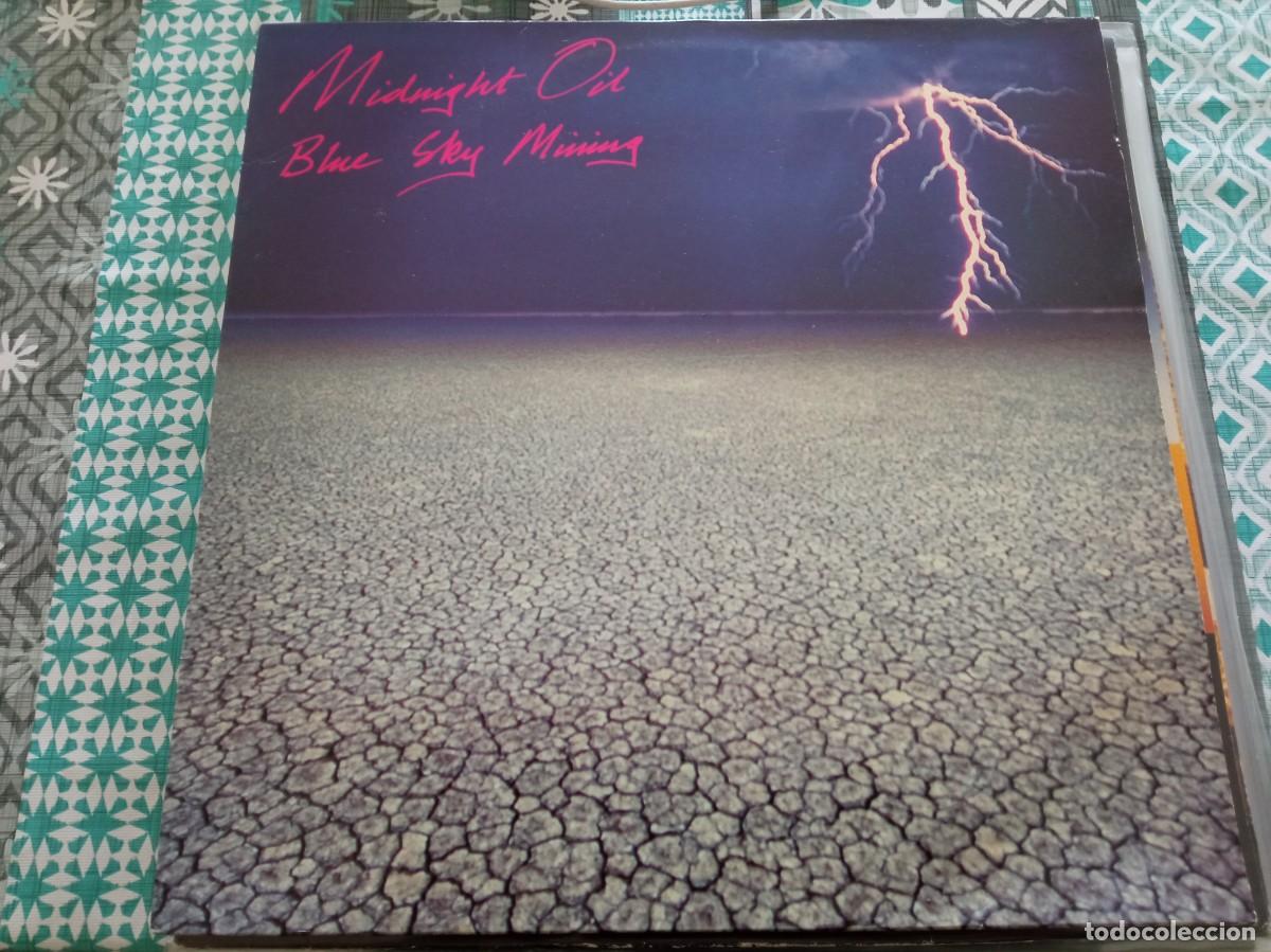 Discos de vinilo: Midnight Oil &lrm;&ndash; Blue Sky Mining LP SPAIN 1990 - Foto 1