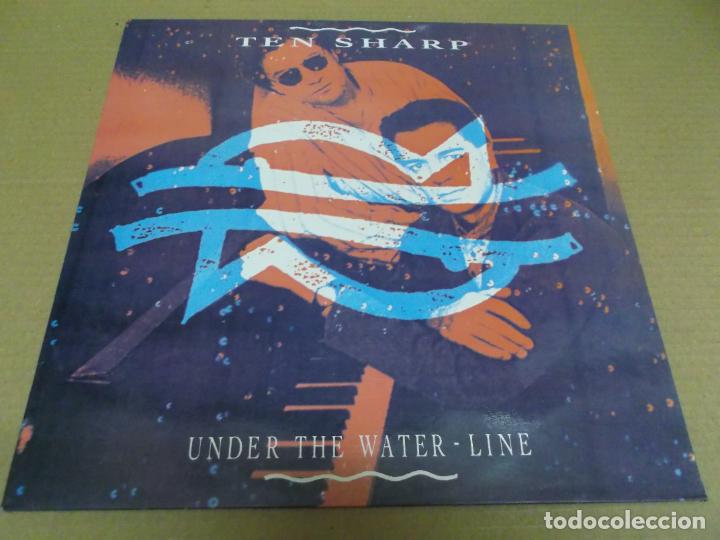 Discos de vinilo: TEN SHARP (LP) UNDER THE WATER LINE A&Ntilde;O &ndash; 1991 - Foto 1