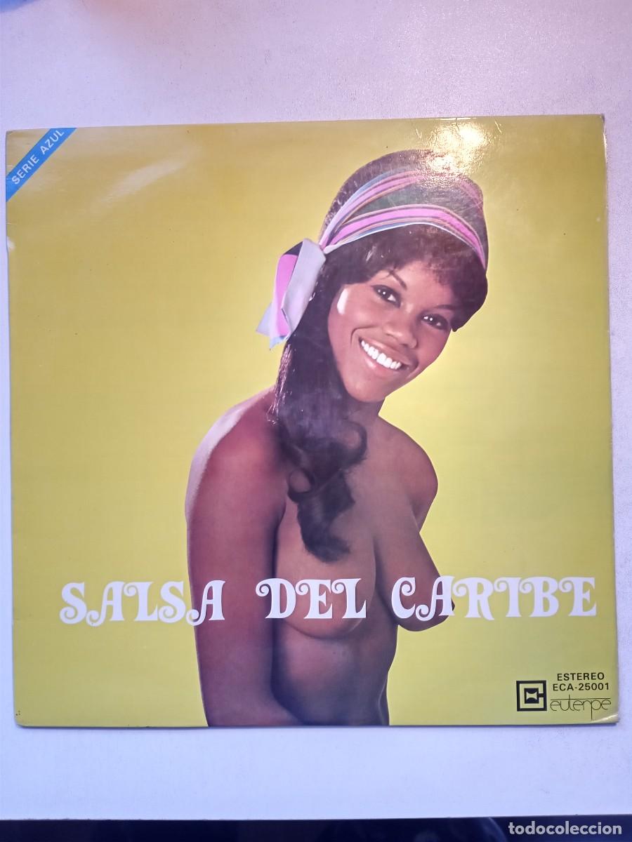 Disques de vinyle: PACHECO CON LA BANDA SONORA DEL CARIBE - SALSA DEL CARIBE LP 1977 SPAIN EUTERPE DISCOS CARILL&Oacute;N