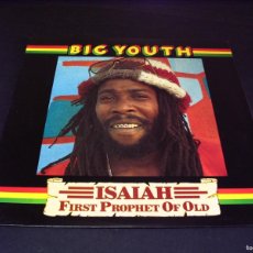 Discos de vinilo: BIG YOUTH LP ISAIAH FIRST PROPHET OF OLD FRONT LINE ORIGINAL UK 1978 + FUNDA