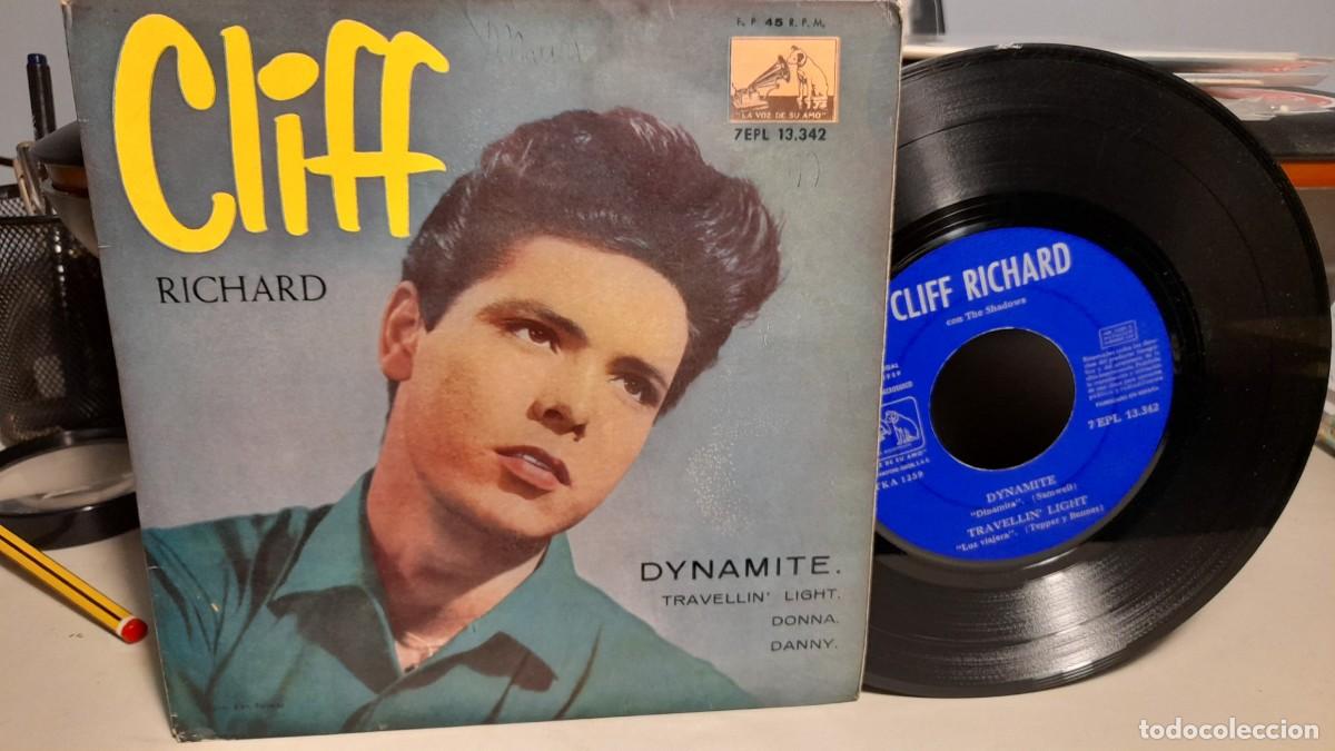 Discos de vinilo: EP CLIFF RICCHARD : DYNAMITE + 3 - Foto 1