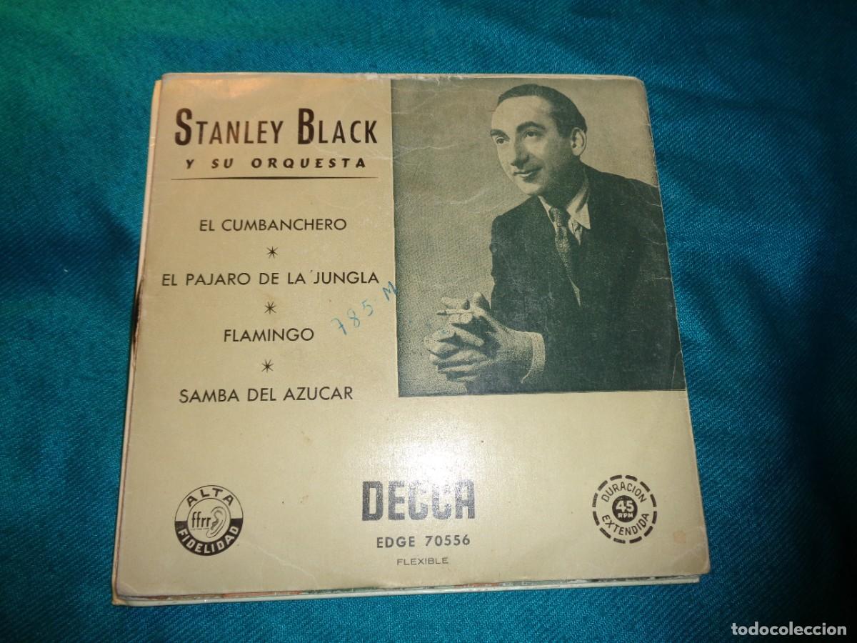 Discos de vinilo: STANLEY BLACK. EL CUMBANCHERO + 3. EP. DECCA - Foto 1