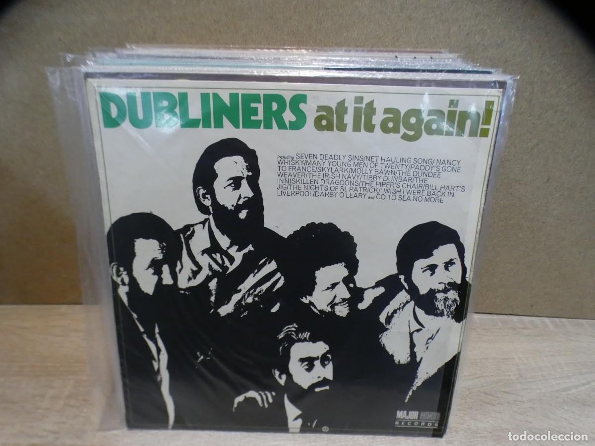 Vinyl records: ARKANSAS1980 BOXX231 FOLK 60/70S MAS QUE DECENTE LP DUBLINERS AT IT AGAIN!