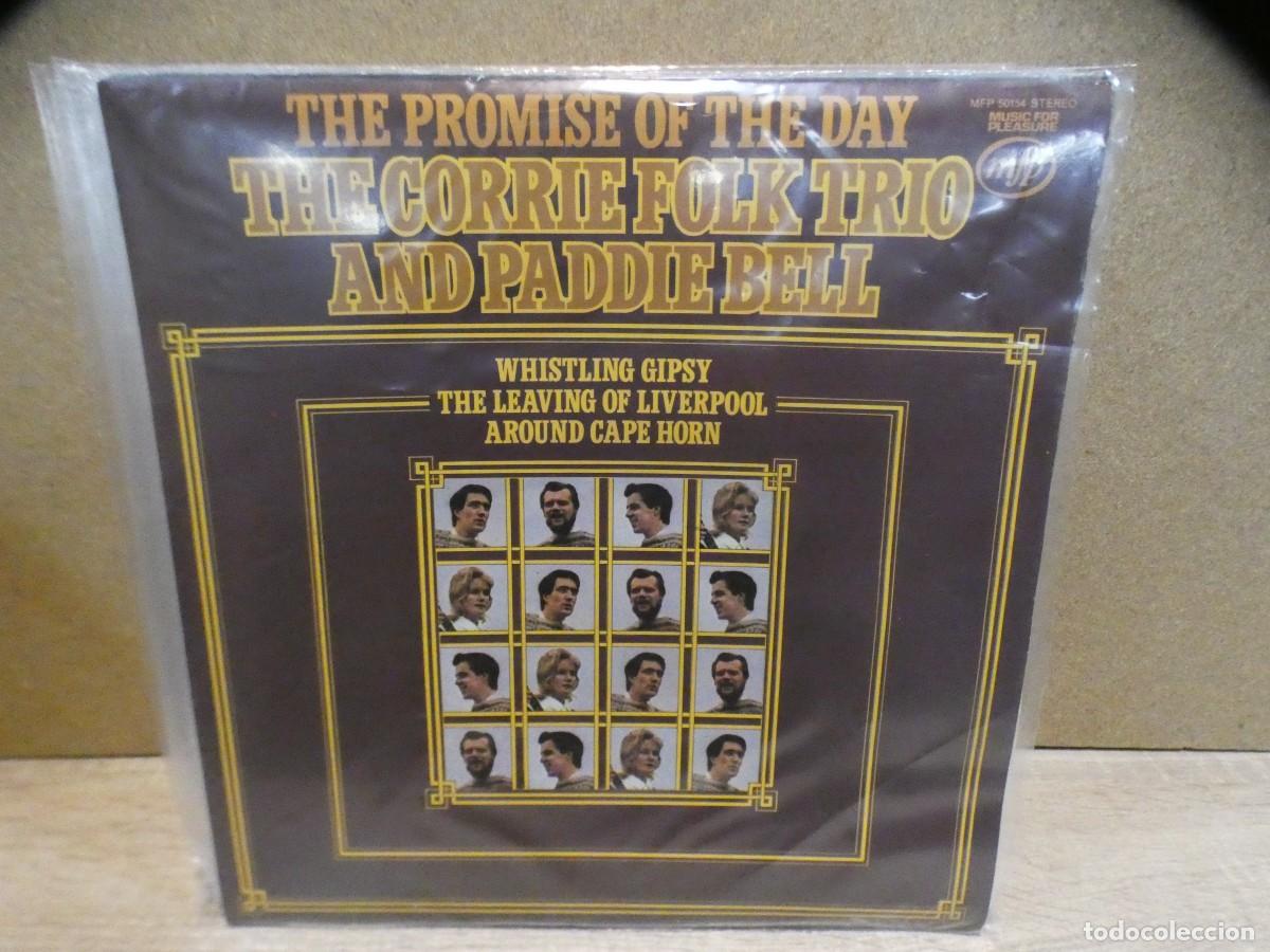 Discos de vinilo: ARKANSAS1980 BOXX231 FOLK 60/70S MAS QUE DECENTE LP THE PROMISE OF THE DAY CORRIE FOLK TRIO