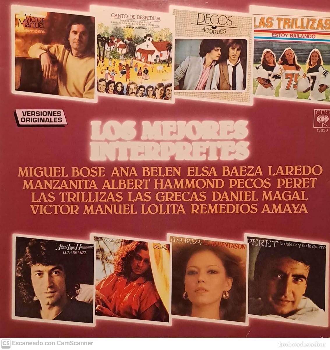 Discos de vinilo: Various &lrm;&ndash; Los Mejores Int&eacute;rpretes - Foto 1