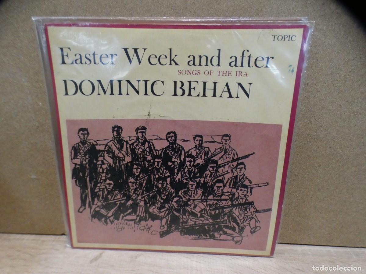 Vinyl-Schallplatten: ARKANSAS1980 BOXX231 FOLK 60/70S MAS QUE DECENTE LP EASTER WEEK AND AFTER DOMINIC BEHAN