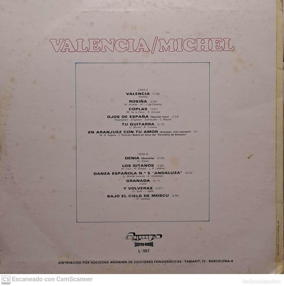 Discos de vinilo: Michel &lrm;&ndash; Valencia - Foto 2