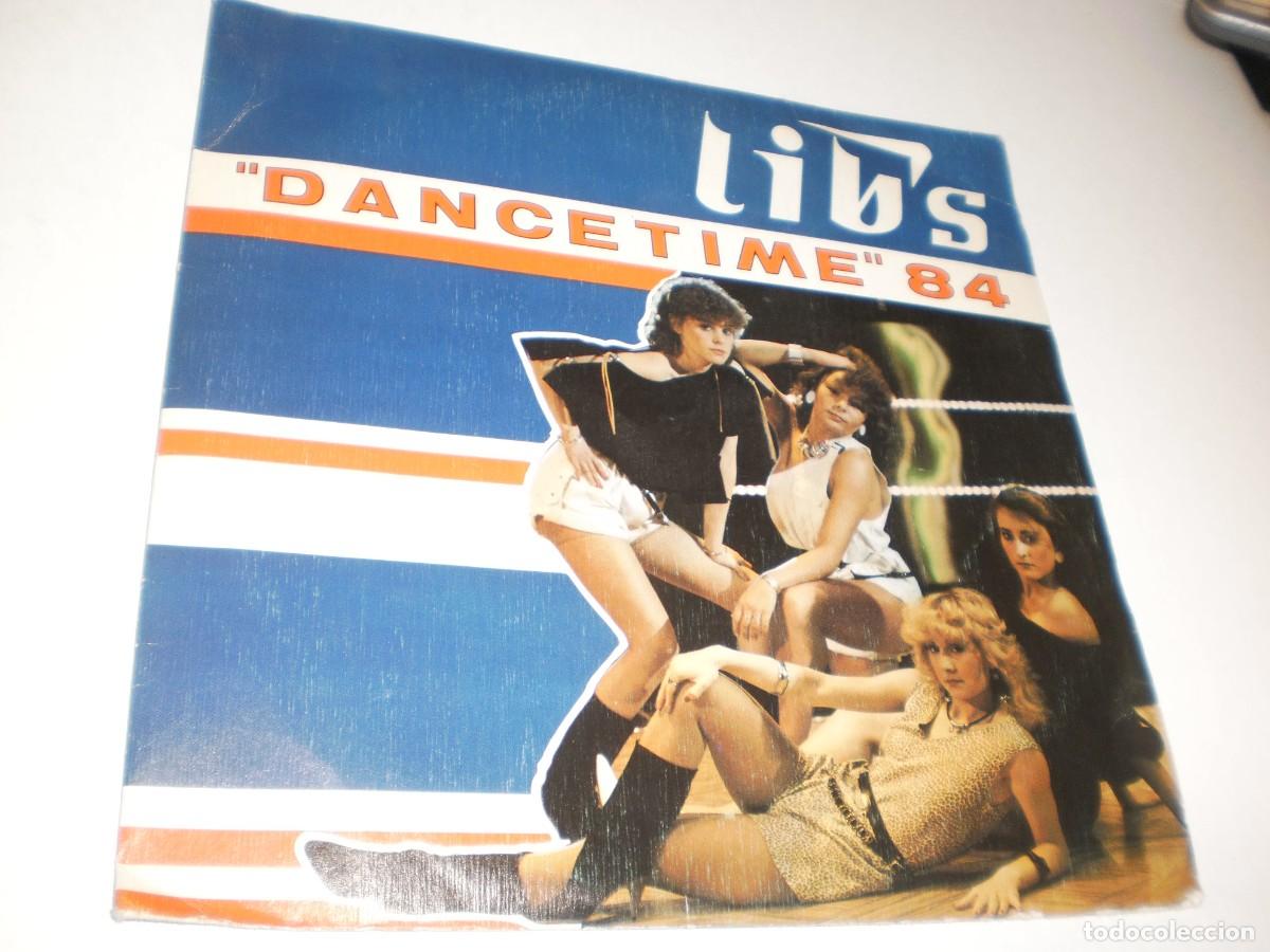 Vinyl records: single lib's. dancetime 84. timedance 84. blanco y negro 1984 spain (seminuevo)